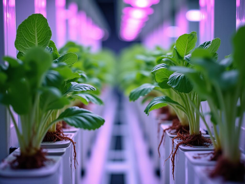Hydroponic NFT system sa vertical farm