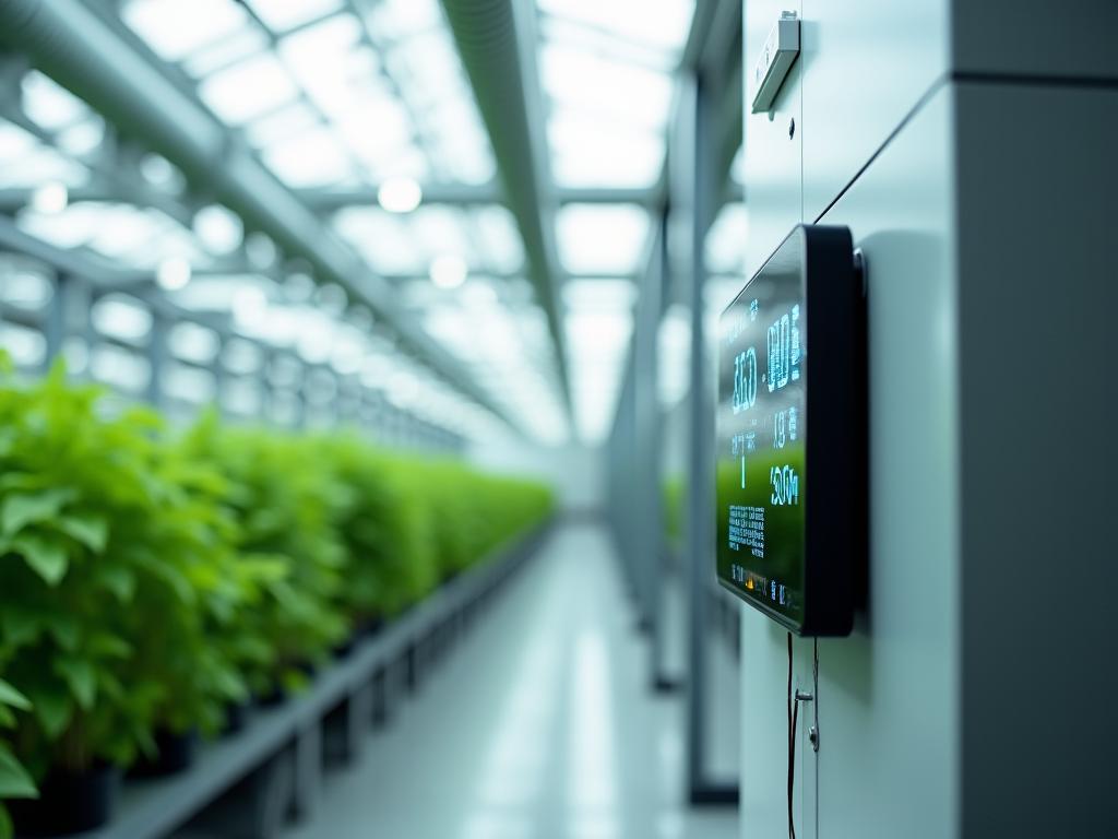 Smart Climate Control System sa greenhouse